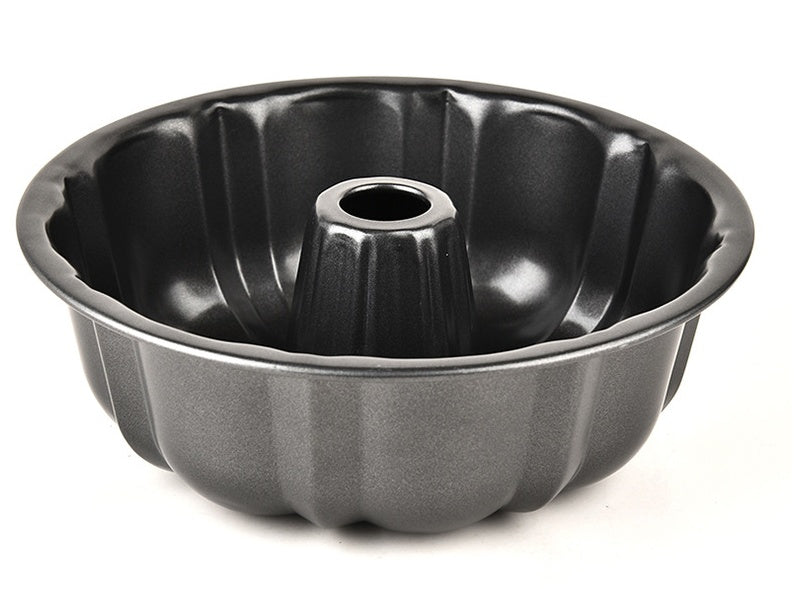 Round Deep Baking Mold Bundt Pumpkin Shape Cake Pan $19.50 Dana Fashion Color: Black Dana's Kitchen Overview: - Reliable material, food grade steel carbon, baked goods pop out easily - Multifunction, great to make bundt cakes, coffee cake, jello recipes a