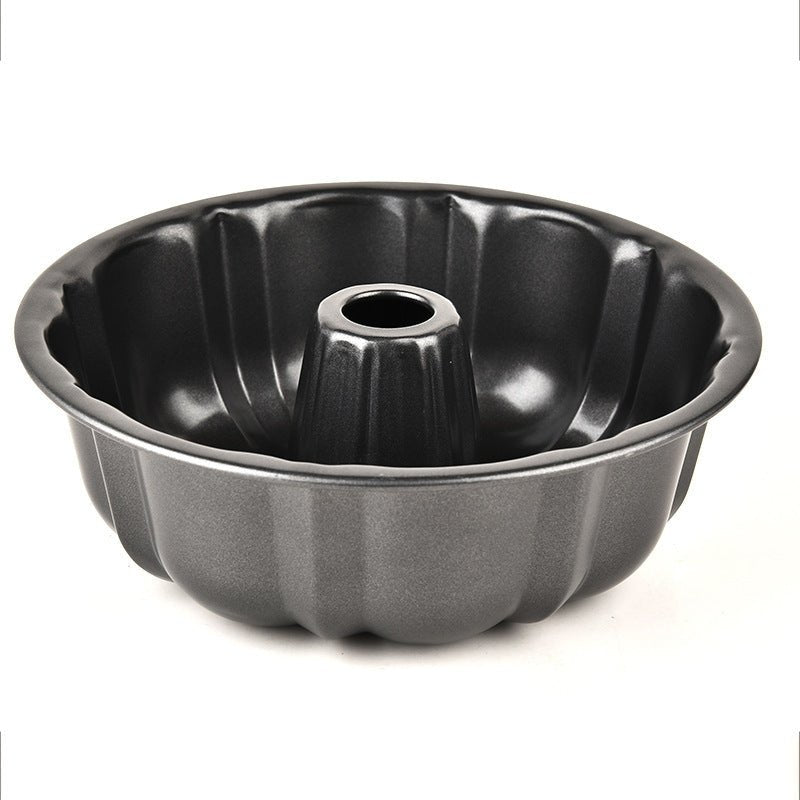 Round Deep Baking Mold Bundt Pumpkin Shape Cake Pan $19.50 Dana Fashion Color: Black Dana's Kitchen Overview: - Reliable material, food grade steel carbon, baked goods pop out easily - Multifunction, great to make bundt cakes, coffee cake, jello recipes a