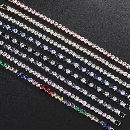 Round Full Diamond Tennis Chain Hip Hop Ear Accessories $13.83 Dana Fashion Color: Gold 17cm Women's Accessories Product information: Treatment Process: inlaid zircon Color: gold 17cm, gold 18cm, gold 19cm, Platinum 17cm, Platinum 18cm, Platinum 19cm, ros