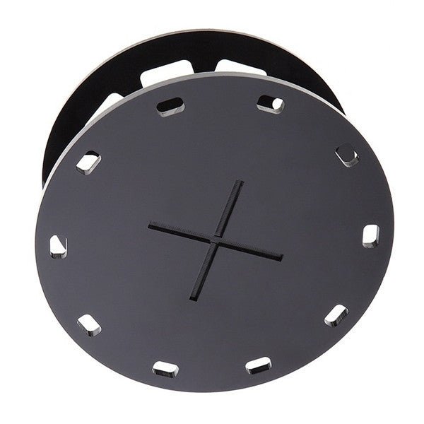 Round makeup brush holder $29.00 Dana Fashion Color: Black makeup Round 10 hole black makeup brush holder material: plastic Colour: Black Specifications: round 10 holes