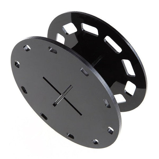 Round makeup brush holder $29.00 Dana Fashion Color: Black makeup Round 10 hole black makeup brush holder material: plastic Colour: Black Specifications: round 10 holes