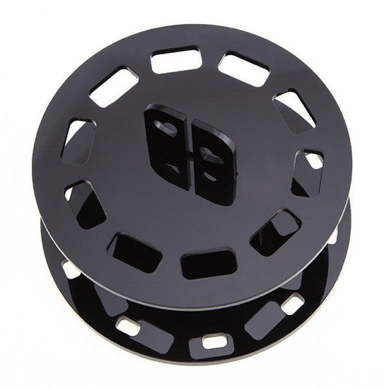 Round makeup brush holder $29.00 Dana Fashion Color: Black makeup Round 10 hole black makeup brush holder material: plastic Colour: Black Specifications: round 10 holes