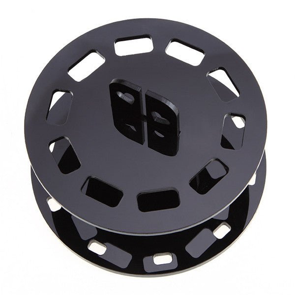 Round makeup brush holder $29.00 Dana Fashion Color: Black makeup Round 10 hole black makeup brush holder material: plastic Colour: Black Specifications: round 10 holes