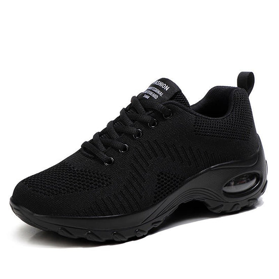 Round Toe Front Lace-up Women's Low Top Mesh Sneakers $36.28 Dana Fashion Color: Black Size: 35 Women's shoes Product information: Lining material: Mesh Color: red, black Upper height: low top Heel height: mid heel (3-5CM) Heel shape: flat heel Size: 35,