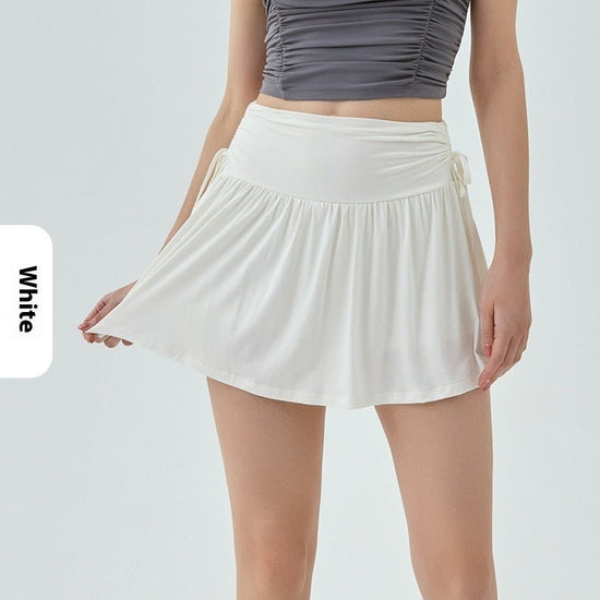 Running Badminton Yoga Skirts Women $40.50 Dana Fashion Color: White Size: L Women's clothing Product information: Color: white, dark blue, black, green pear green Size: S,M,L,XL Function: breathable Fabric composition: nylon/nylon Note: 1. Asian sizes ar