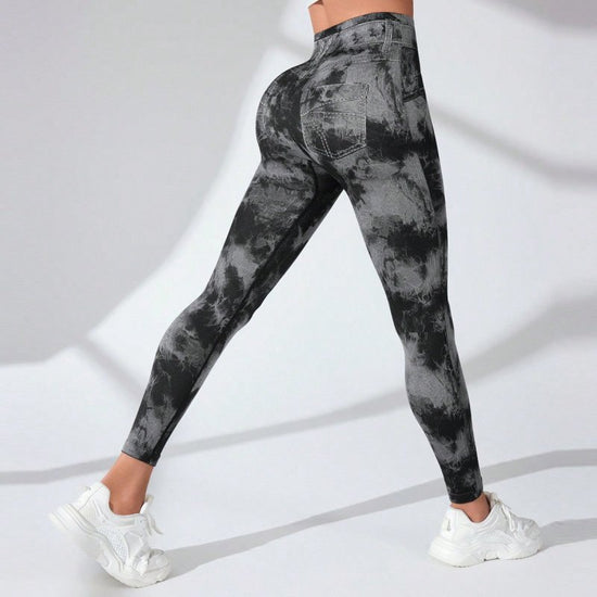 Running Outerwear High Top Sports Sexy Fitness Trousers $25.99 Dana Fashion Size: L Color: Black And Gray Women's clothing معلومات المنتج: اللون: أسود ورمادي الوظيفة: مرونة عالية، امتصاص الرطوبة، سريع الجفاف القماش: حياكة بدون درزات الغرض المطبق: أنثى طول