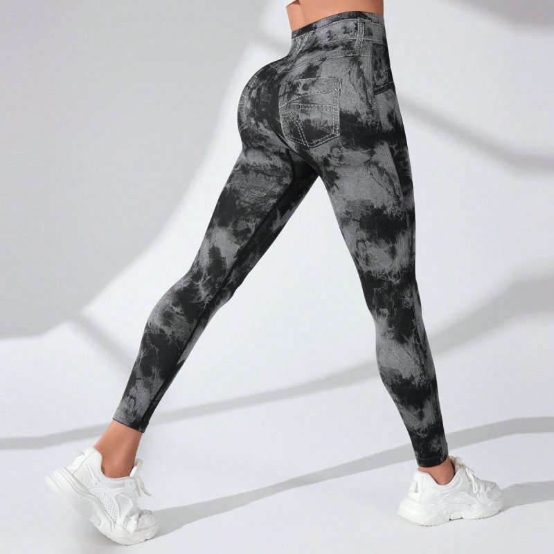 Running Outerwear High Top Sports Sexy Fitness Trousers $25.99 Dana Fashion Size: L Color: Black And Gray Women's clothing معلومات المنتج: اللون: أسود ورمادي الوظيفة: مرونة عالية، امتصاص الرطوبة، سريع الجفاف القماش: حياكة بدون درزات الغرض المطبق: أنثى طول