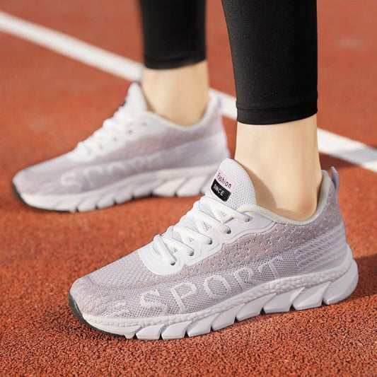 Running Shoes Plus Size Women's Shoes Summer Lightweight Breathable $46.95 Dana Fashion Color: White And Black Size: 35 Women's shoes Product information: Suitable site: plastic, floor, wild, hard ground, soil field, natural lawn, artificial grassland, Mo