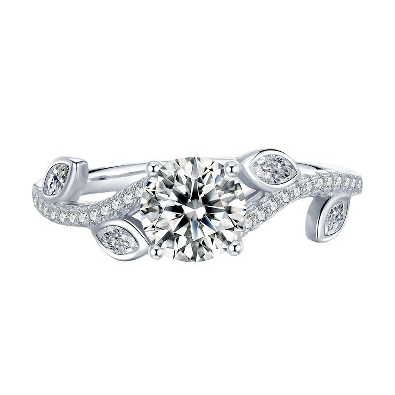 S925 Silver Classic 1 Karat Ring $69.50 Dana Fashion Color: White Size: No 5 Women's Accessories Product information: Treatment Process: Diamond Color: White Size: No. 5, No. 6, No. 7, No. 8, No. 9 Style: Women's Material: Silver Shape: Geometric Popular