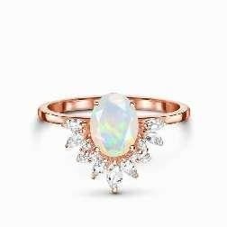 S925 Sterling Silver Oval Moonstone Micro Rhinestone Ring $39.00 Dana Fashion Color: MOON JZ100 Size: No 6 Women's Accessories Product information: Type: Ring Treatment Process: Electroplating Color: MOON-JZ-100-1-AA Moonstone, MOON-JZ-100 white opal, MOO