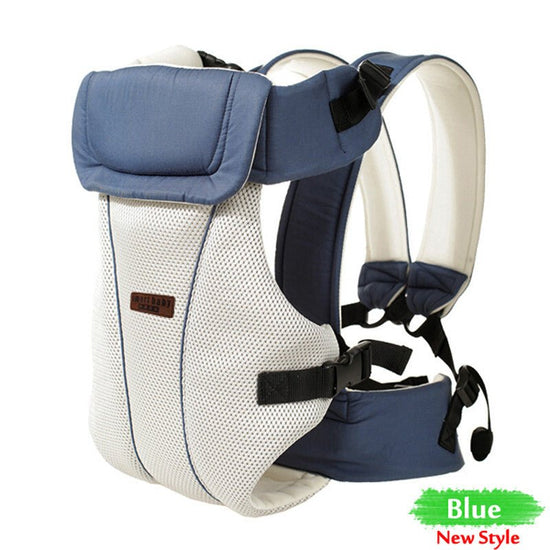 Safe and breathable baby carrier $69.75 Dana Fashion Color: Denim Blue Baby & Mother Material: Cotton + 3D three-dimensional mesh fabric Baby carrier from 2 to 30 months, breathable and ergonomic, baby carrier, front baby carrier, baby carrier, baby backp