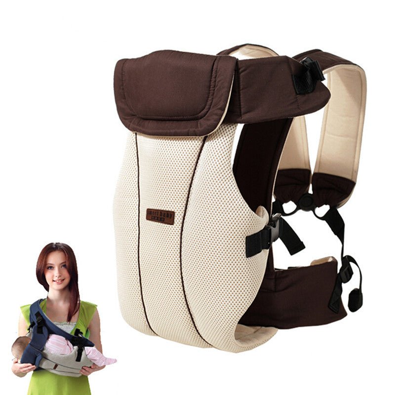 Safe and breathable baby carrier $69.75 Dana Fashion Color: Coffee Baby & Mother Material: Cotton + 3D three-dimensional mesh fabric Baby carrier from 2 to 30 months, breathable and ergonomic, baby carrier, front baby carrier, baby carrier, baby backpack,