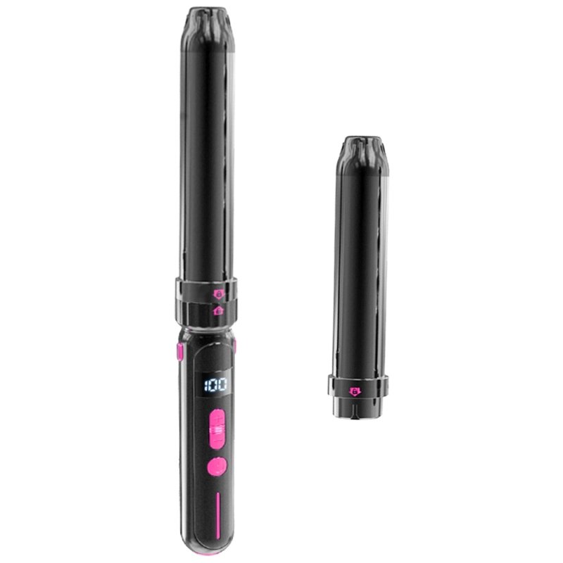 Safety Against Scalding Easy To Use Curly Hair Sticks $75.99 Dana Fashion Color: Black Electrical outlet: EU Beauty Tools Product information: Thermal conductor diameter: 21mm-30mm Product category: dual-purpose roll and straight Power supply method: wire