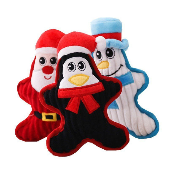 Santa Penguin Snowman Pet Molar Doll Pet Doll Plush Pet Toy $16.23 Dana Fashion style: Elk 15cm Toys & Hobbies Product Information: Category: Plush doll Modeling category: Animal Filling material: PP cotton Plush classification: short plush 3C configurati