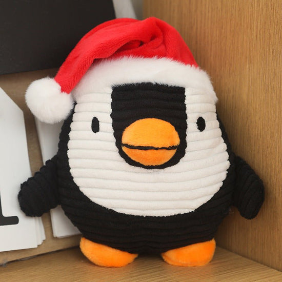 Santa Penguin Snowman Pet Molar Doll Pet Doll Plush Pet Toy $16.23 Dana Fashion style: Penguin 15cm Toys & Hobbies Product Information: Category: Plush doll Modeling category: Animal Filling material: PP cotton Plush classification: short plush 3C configu