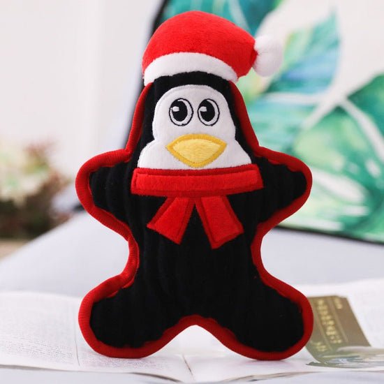 Santa Penguin Snowman Pet Molar Doll Pet Doll Plush Pet Toy $13.28 Dana Fashion style: Penguin 22cm Toys & Hobbies Product Information: Category: Plush doll Modeling category: Animal Filling material: PP cotton Plush classification: short plush 3C configu