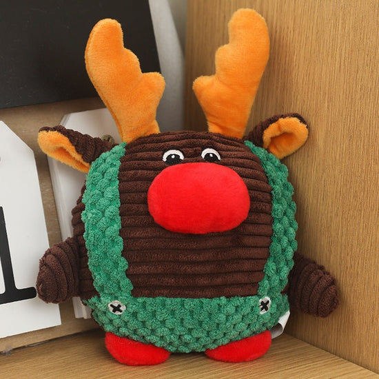Santa Penguin Snowman Pet Molar Doll Pet Doll Plush Pet Toy $16.23 Dana Fashion style: Elk 15cm Toys & Hobbies Product Information: Category: Plush doll Modeling category: Animal Filling material: PP cotton Plush classification: short plush 3C configurati