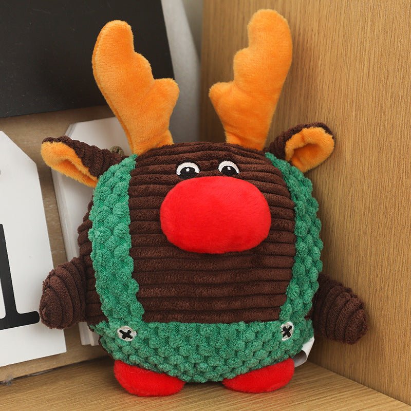 Santa Penguin Snowman Pet Molar Doll Pet Doll Plush Pet Toy $16.23 Dana Fashion style: Elk 15cm Toys & Hobbies Product Information: Category: Plush doll Modeling category: Animal Filling material: PP cotton Plush classification: short plush 3C configurati