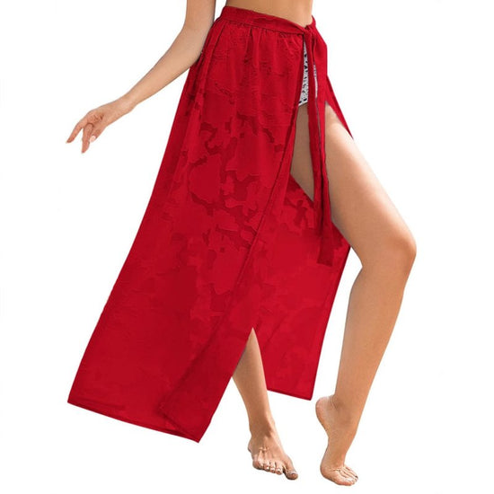 Sarong Transparent Floral Swimsuit Overskirt $25.50 Dana Fashion Color: Black Size: L Women's clothing Product information: Color: white, black, red, navy blue, yellow, khaki, green, pink, light blue, light purple Main fabric composition: Polyester Fiber