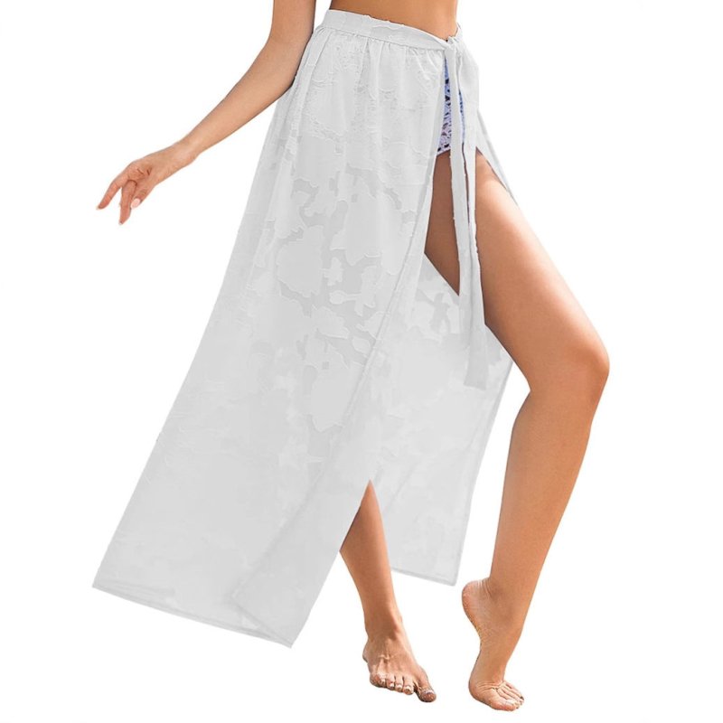 Sarong Transparent Floral Swimsuit Overskirt $25.50 Dana Fashion Color: Black Size: L Women's clothing Product information: Color: white, black, red, navy blue, yellow, khaki, green, pink, light blue, light purple Main fabric composition: Polyester Fiber
