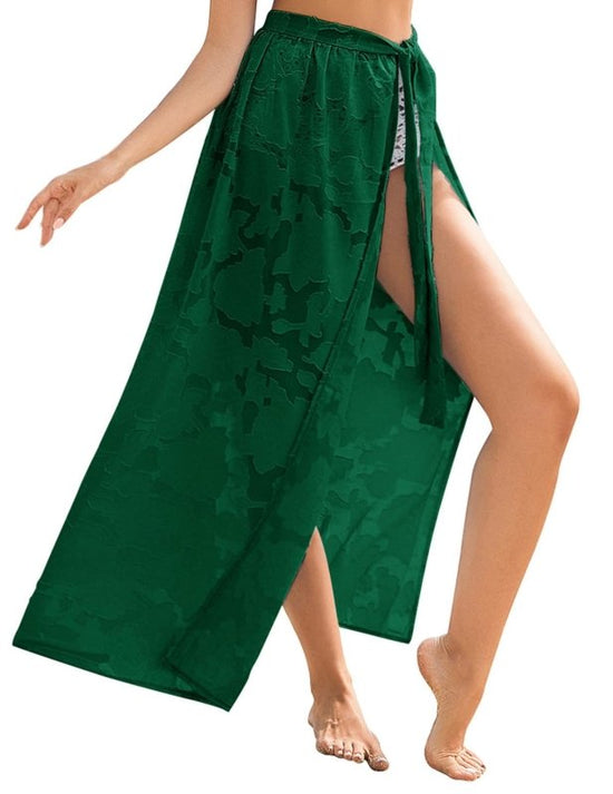 Sarong Transparent Floral Swimsuit Overskirt $25.50 Dana Fashion Color: Green Size: L Women's clothing Product information: Color: white, black, red, navy blue, yellow, khaki, green, pink, light blue, light purple Main fabric composition: Polyester Fiber