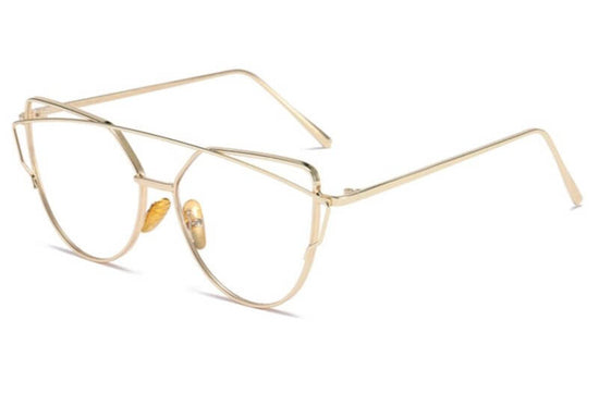 Saya Girls Sunglasses Glasses Women $44.26 Dana Fashion Color: Gold Women's shoes Product information: Lens material: resin Frame Material: Plate Glasses structure: full frame Style: individual Color: gold frame, black, brown Packing list: Glasses*1