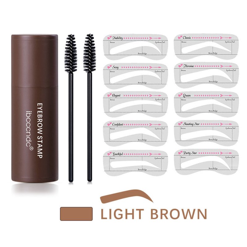 Seal Eyebrow Powder Stick Eyebrow Card Eyebrow Trimming Eyebrow Pencil Stick $26.02 Dana Fashion Color: Light brown style: 1PC makeup Selling point: Natural Look: The long-lasting brow print effect keeps your eyebrows in the best condition. Various Color