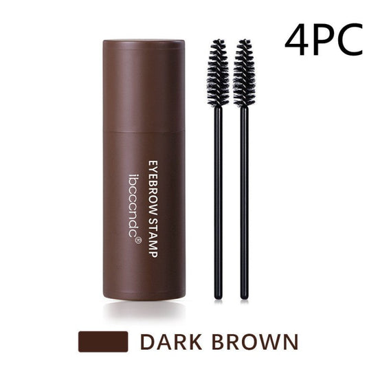 Seal Eyebrow Powder Stick Eyebrow Card Eyebrow Trimming Eyebrow Pencil Stick $46.95 Dana Fashion Color: Dark brown no eyebrow card style: 4PC makeup Selling point: Natural Look: The long-lasting brow print effect keeps your eyebrows in the best condition.