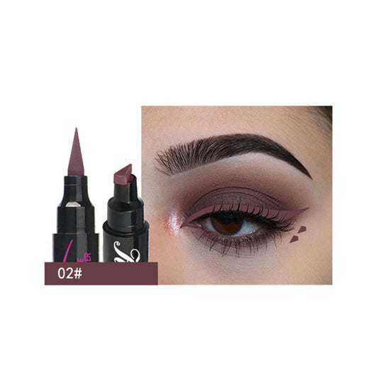 Seal Liquid Eyeliner Pen For Long-lasting Waterproof And No Smudging $41.58 Dana Fashion Color: 2Color makeup Product information: Eyeliner product classification: Liquid eyeliner Color classification: 1#black, 2#violet, 3#yellow, 4#green, 5#red, 6#blue,