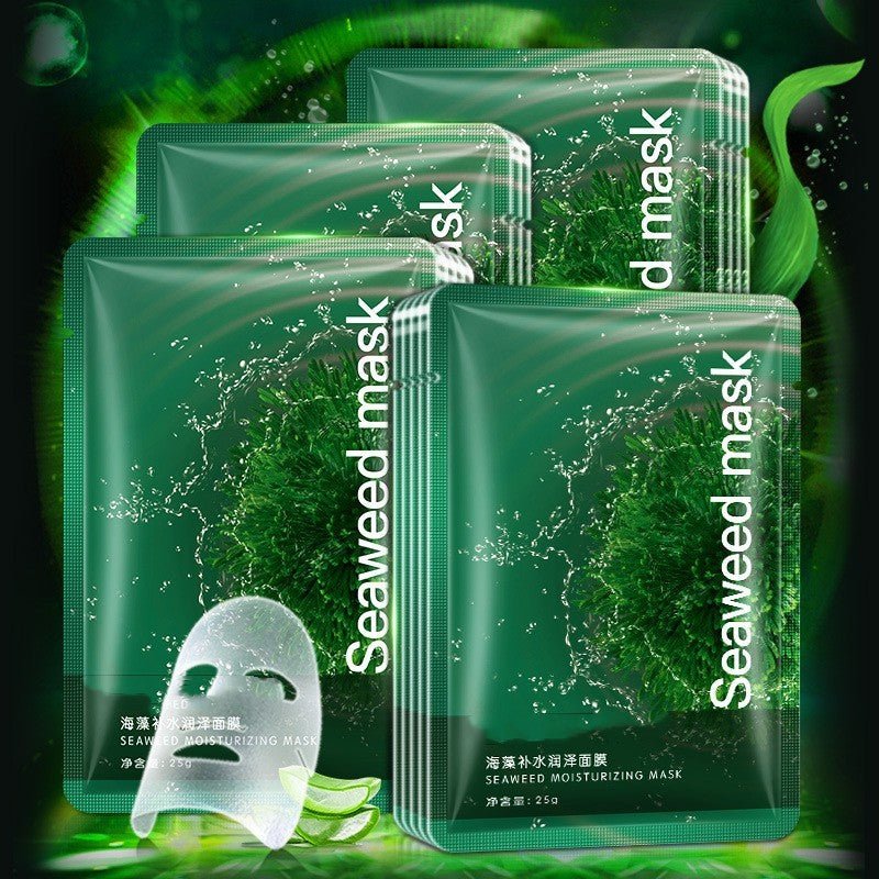 Seaweed Moisturizing Facial Mask Skin Care Product $7.50 Dana Fashion style: Monolithic Beauty Tools Product information : Applicable skin: universal Net content: 25(g/ml) Cosmetic efficacy: shrink pores, replenish water and moisturize, soothe and soften