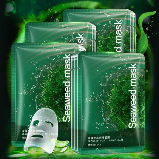 Seaweed Moisturizing Facial Mask Skin Care Product $7.50 Dana Fashion style: Monolithic Beauty Tools Product information : Applicable skin: universal Net content: 25(g/ml) Cosmetic efficacy: shrink pores, replenish water and moisturize, soothe and soften