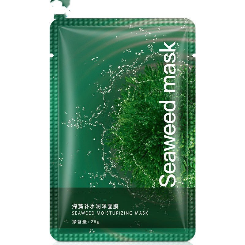 Seaweed Moisturizing Facial Mask Skin Care Product $7.50 Dana Fashion style: Monolithic Beauty Tools Product information : Applicable skin: universal Net content: 25(g/ml) Cosmetic efficacy: shrink pores, replenish water and moisturize, soothe and soften