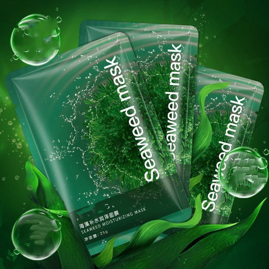 Seaweed Moisturizing Facial Mask Skin Care Product $7.50 Dana Fashion style: Monolithic Beauty Tools Product information : Applicable skin: universal Net content: 25(g/ml) Cosmetic efficacy: shrink pores, replenish water and moisturize, soothe and soften
