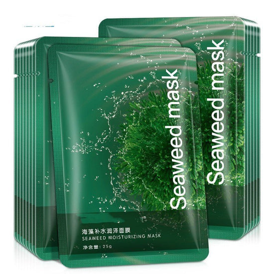 Seaweed Moisturizing Facial Mask Skin Care Product $7.50 Dana Fashion style: Monolithic Beauty Tools Product information : Applicable skin: universal Net content: 25(g/ml) Cosmetic efficacy: shrink pores, replenish water and moisturize, soothe and soften
