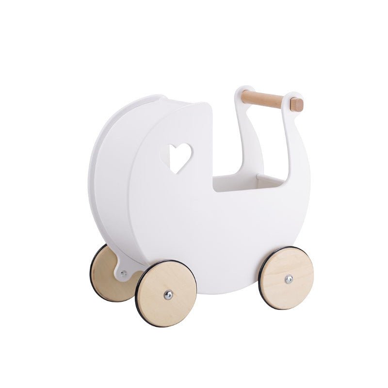 Sebra Baby Walker Moover Love Doll Stroller Small Wooden Baby Kids Over Home Stroller Toy $259.00 Dana Fashion Color: White Baby & Mother Product information: Applicable group: Unlimited Packaging: Color box Toy material: Wood Ability cultivation: intelle