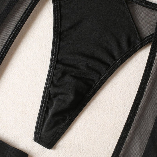 See-through Bra Fashion Underwear Suit Women $32.99 Dana Fashion Color: Black Size: L Women's clothing Product information: Fabric name: Mesh Color: pink, rose red, blue, white, black Main fabric composition: Polyester Fiber (polyester) Size: S,M,L Applic