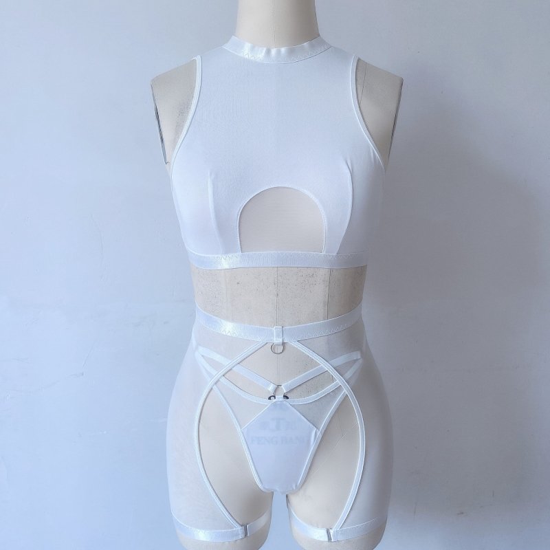 See-through Bra Fashion Underwear Suit Women $32.99 Dana Fashion Color: White Size: L Women's clothing Product information: Fabric name: Mesh Color: pink, rose red, blue, white, black Main fabric composition: Polyester Fiber (polyester) Size: S,M,L Applic