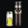  Glass cup brown