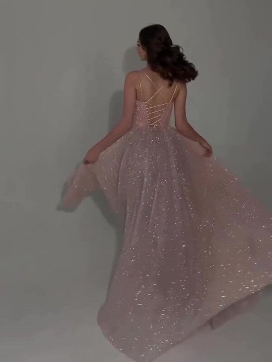 Sequined Backless Evening Dress $62.00 Dana Fashion Color: Pink Size: L Women's clothing Details Design:Backless Style:Elegant Thickness: Regular Material: Polyester Occasion:Party，Wedding Size & Fit Dress Length:Maxi Elasticity:Inelastic Fit Type:Regular
