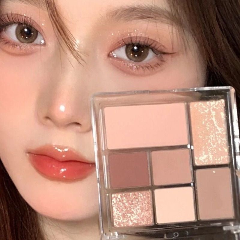 Seven Colors Eye Shadow Plate Earth Colors Shimmer Matte Makeup $19.50 Dana Fashion Color Classification: 07 Caramel Milk Plate makeup Product information: Color: purple, brown, caramel Specification: Standard specifications Applicable skin type: Universa