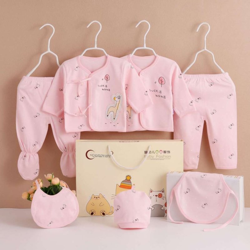 Seven Piece Set Of Four Seasons For Newborns $27.13 Dana Fashion Color: 1Pink Size: 59 Baby Clothing @font-face{font-family:"Times New Roman";}@font-face{font-family:"宋体";}@font-face{font-family:"Calibri";}p.MsoNormal{mso-style-name:正文;mso-style-parent:""