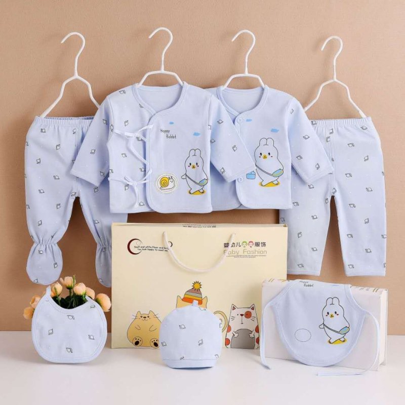 Seven Piece Set Of Four Seasons For Newborns $27.13 Dana Fashion Color: Blue Size: 59 Baby Clothing @font-face{font-family:"Times New Roman";}@font-face{font-family:"宋体";}@font-face{font-family:"Calibri";}p.MsoNormal{mso-style-name:正文;mso-style-parent:"";
