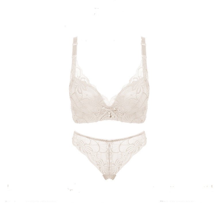 Sexy lace underwear women without steel ring $31.00 Dana Fashion Color: Flesh Size: 32AB Women's clothing Fabric name: Cotton