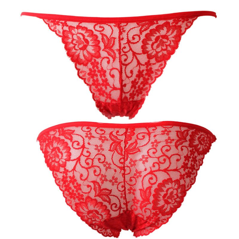 Sexy Underwear Women Lace Women's Underwear Briefs Briefs $10.47 Dana Fashion Color: Red Size: One size Women's clothing Product Information： Fabric Name: Nylon / Nylon Main Fabric Composition: Nylon / Nylon Content Of Main Fabric Components: 92% Crotch L