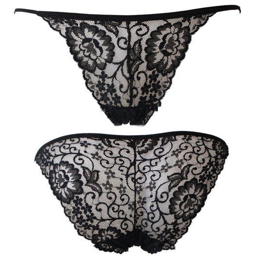 Sexy Underwear Women Lace Women's Underwear Briefs Briefs $10.47 Dana Fashion Color: Black Size: One size Women's clothing Product Information： Fabric Name: Nylon / Nylon Main Fabric Composition: Nylon / Nylon Content Of Main Fabric Components: 92% Crotch