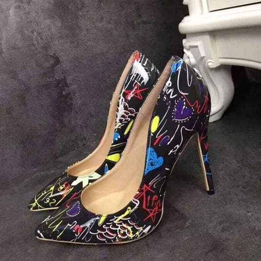 Sexy women high heels pumps $55.50 Dana Fashion Color: Black Size: 35 Women's shoes Upper material: artificial PU Sole Material: Rubber Heel height: Super high heel (above 8CM)