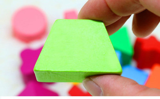 Shape matching building blocks $35.98 Dana Fashion default: default Toys & Hobbies Material: Wooden Item No .: Sixteen hole intellectual box Whether it is multi-functional: No Paint material: water-based environmental protection paint Wood classification: