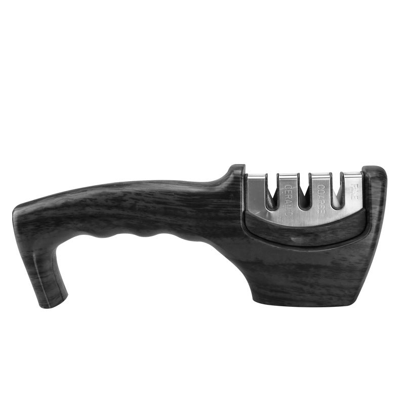 Sharpening Kitchen Tool Diamond Tungsten Steel Sharpening Stone $24.95 Dana Fashion Color: Charcoal black 1 Dana's Kitchen Overview: 1. Demolition design, dirt has nowhere to hide The disassembly design of the sharpener is easy to clean, delicate and does