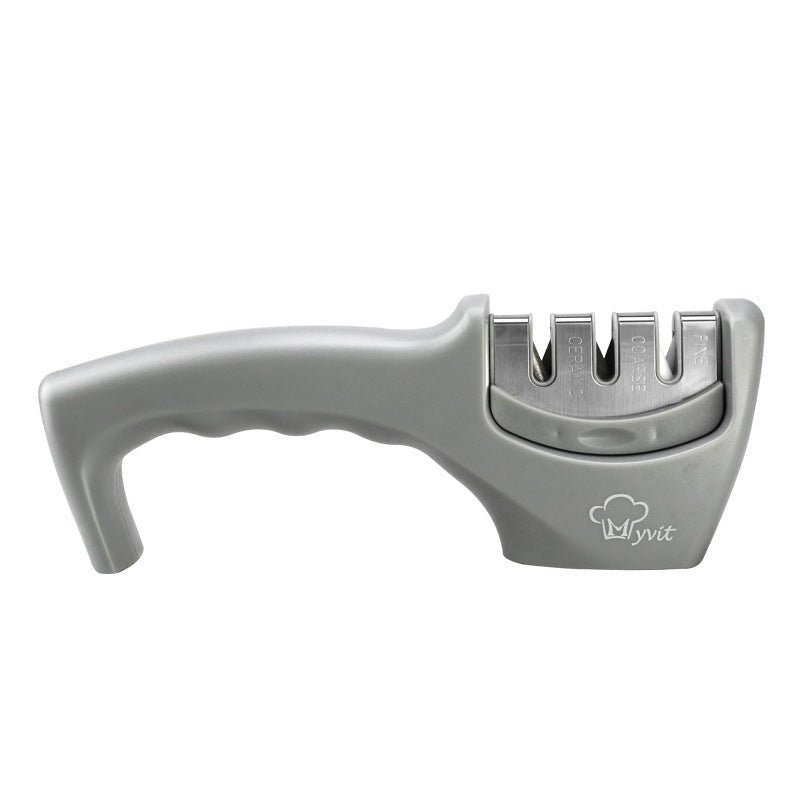 Sharpening Kitchen Tool Diamond Tungsten Steel Sharpening Stone $21.61 Dana Fashion Color: Grey 1 Dana's Kitchen Overview: 1. Demolition design, dirt has nowhere to hide The disassembly design of the sharpener is easy to clean, delicate and does not hide