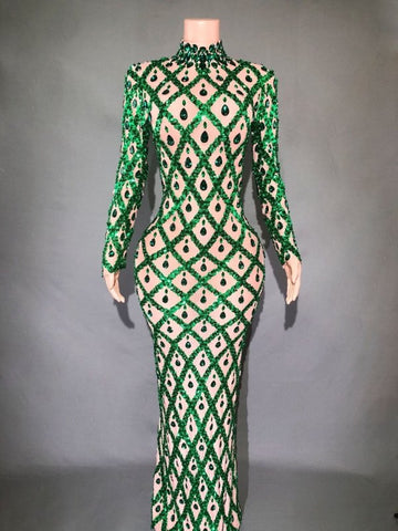 Green Stripes On Skin